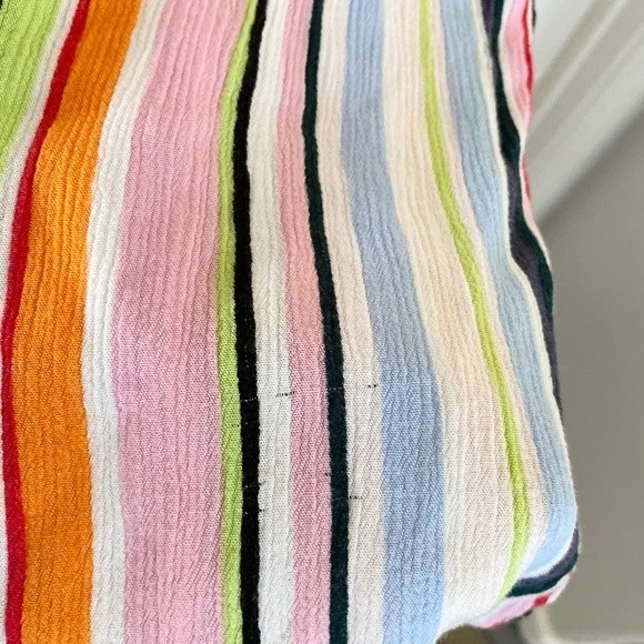 Forever 21 Striped Jumpsuit Strapless Gauze S Small - Picture 8 of 8